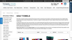 Towel Hub - Wholesale Blank Golf Towels