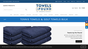 Towels by the Pound - Bulk Tennis and Golf Towels