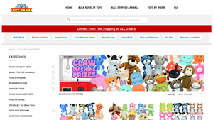 Toy Barn - Wholesale Plush & Claw Machine Toys