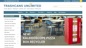 Trash Cans Unlimited - Outdoor Garbage Cans