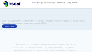 TSCal - Wholesale Bird Cages & Pet Accessories