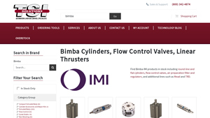 Bimba - Pneumatic Cylinders and Flow Control Valves