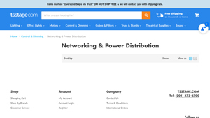 TSStage - Networking & Power Distribution Solutions