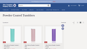 Tumbler Supply Store - Powder Coated Tumblers