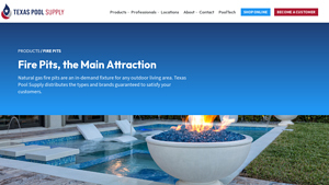 Texas Pool Supply - Wholesale Fire Pits