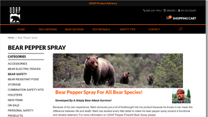 Udap - #12 Premium Bear Spray