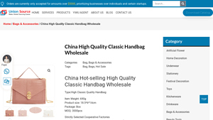 Union Source - High Quality Classic Handbag