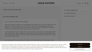 Louis Vuitton - Handbags and Accessories