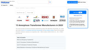Metoree - Amorphous Transformers
