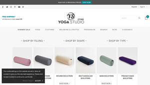 Yoga Studio Store - Bolsters & Cushions