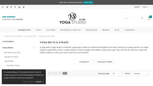 Yoga Studio Store - Multi-Grip Stretch Strap