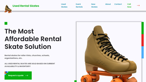 Golden Horse - Used Rental Skates