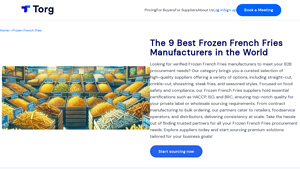 Usetorg - Premium Frozen French Fries