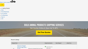 uShip - Bulk Animal Products Shipping