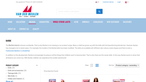 Van der Meulen - Barbie Wholesale Products