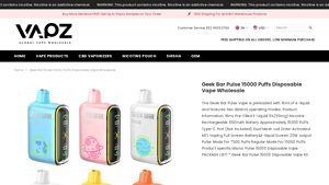 Geek Bar - Pulse 15000 Puffs Disposable Vape