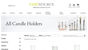VaseSource - Candle Holders