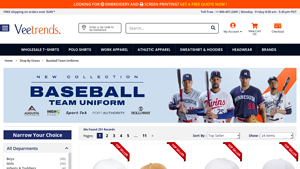 Veetrends - Bulk Wholesale Baseball Team Uniforms