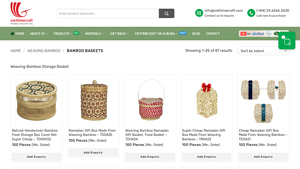 Viettime Craft - Handwoven Bamboo Food Storage Box