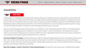 Viking Forge - High Precision Forged Steel Products