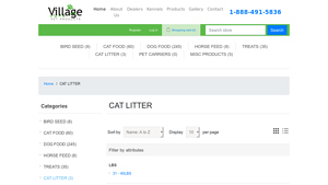 Premium Choice - Natural Unscented Cat Litter