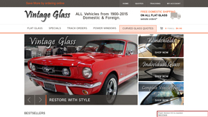 Vintage Glass - Flat Glass Products for Classic Vehicles