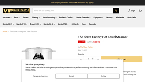 Shave Factory - Hot Towel Steamer