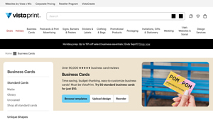 VistaPrint - Custom Business Cards