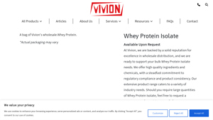 Vivion - Whey Protein Isolate Supplier