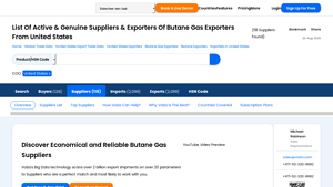 Volza - Butane Gas Suppliers