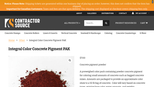 Walttools - Concrete Color Pigment Dye Powder
