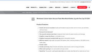 WaterBottle - Custom Hydro Vacuum Flask