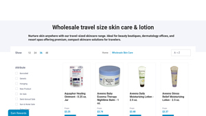 Weiner's LTD - Wholesale Travel Size Skin Care