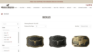 WExpress - Vintage Western Buckles
