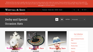 Whittall and Shon - Derby and Special Occasion Hats