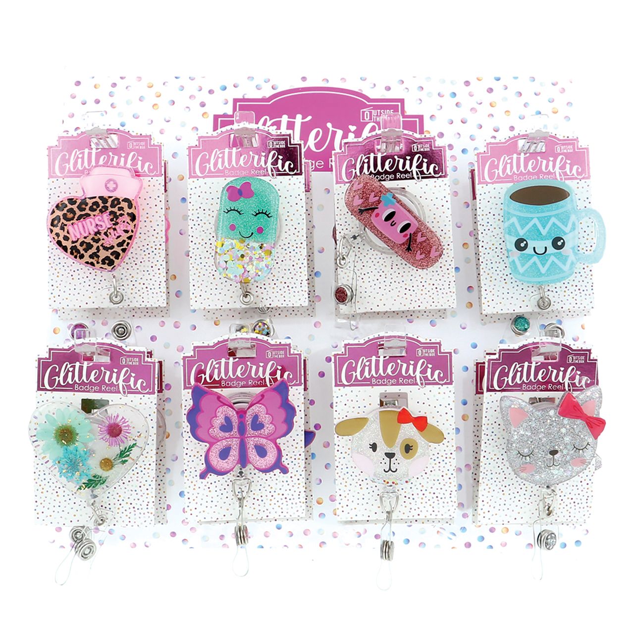A stock image illustrating wholesale badge reels concepts