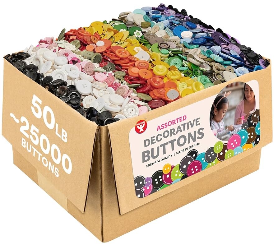 A stock image illustrating wholesale buttons concepts