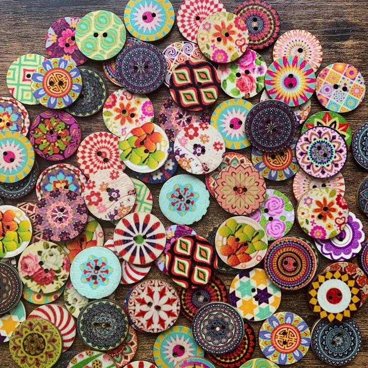 A stock image illustrating wholesale buttons concepts