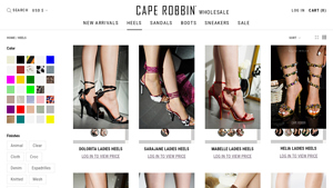 Cape Robbin - Women High Heel Shoes