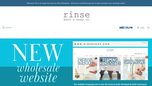 Rinse Soap - Wholesale Orders Redirect
