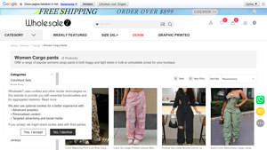 Wholesale7 - Stylish Ladies Cargo Pants