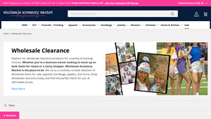 Wholesale Accessory Market - Clearance Jewelry & Apparel