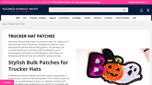 Wholesale Accessory Market - Trucker Hat Patches