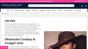 Wholesale Accessory Market - Felt Hats Collection