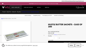 Hustle Butter - Sachets Case of 200