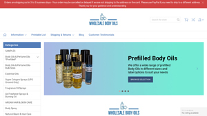 Wholesale Body Oils - Premium Body Oil 1oz