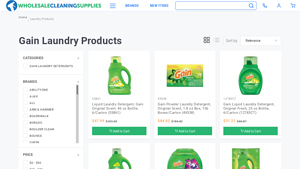 Gain - Liquid & Powder Laundry Detergent