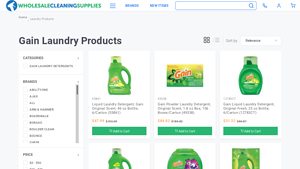 Gain - Liquid & Powder Laundry Detergents