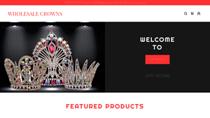 Wholesale Crowns - Rhinestone Crowns & Trophies