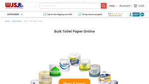 Wholesale Janitorial Supply - Bulk Toilet Paper